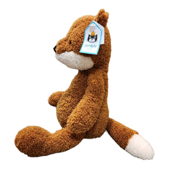 Jellycat London Allenby Fox Plush Retired Stuffed Animal Toy Soft 12" NWT HTF - Picture 5 of 14